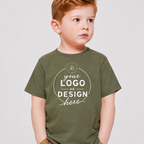 CUSTOM LOGO | Toddler T-Shirt [RABBIT SKINS]