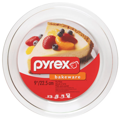 Pyrex 9 in. Pie Plate Clear