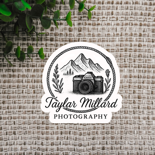Taylar Millard Photography | Die Cut Sticker