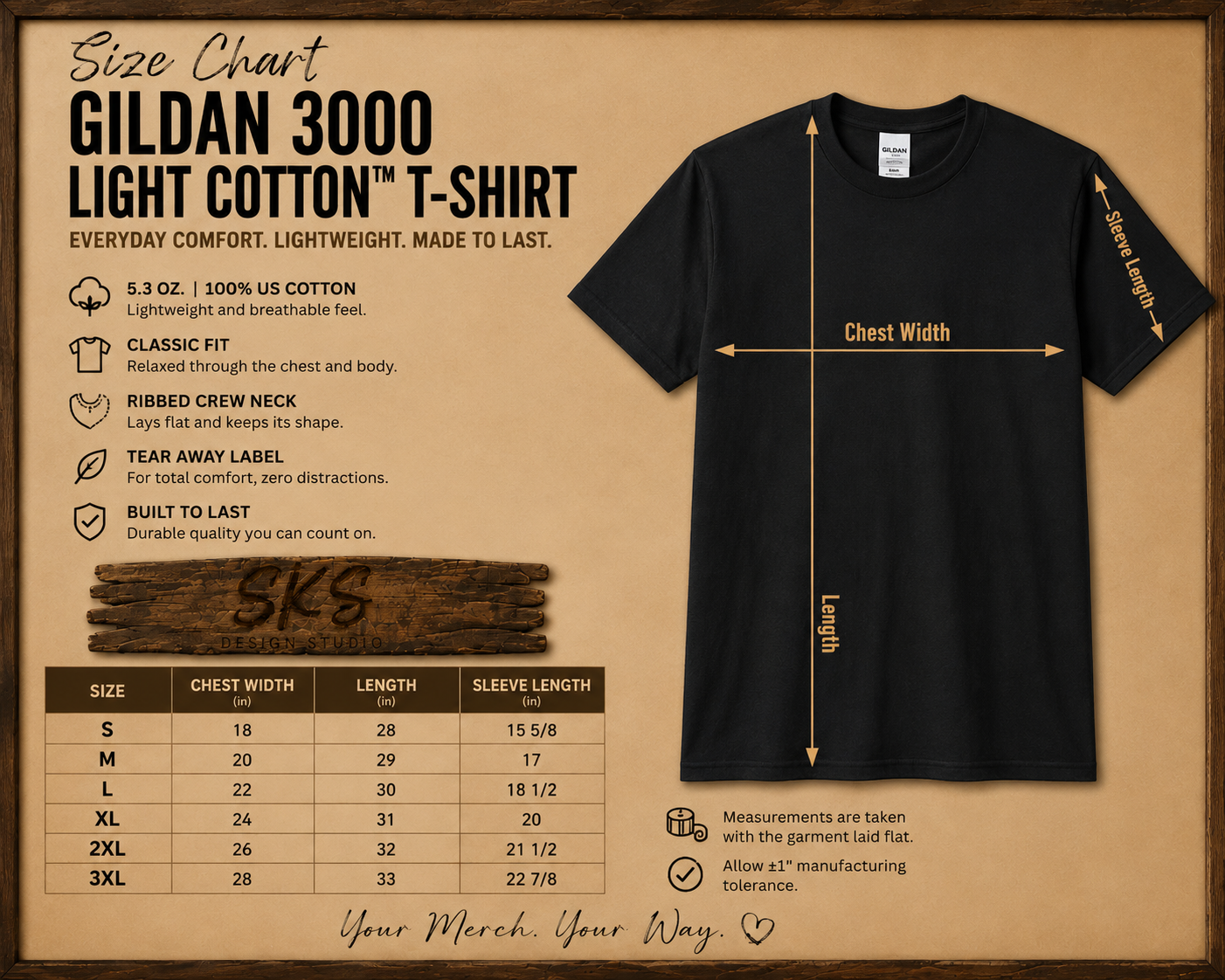 CUSTOM LOGO | Safety Unisex T-Shirt [GILDAN]