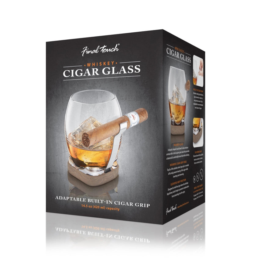 Whiskey Cigar Glass