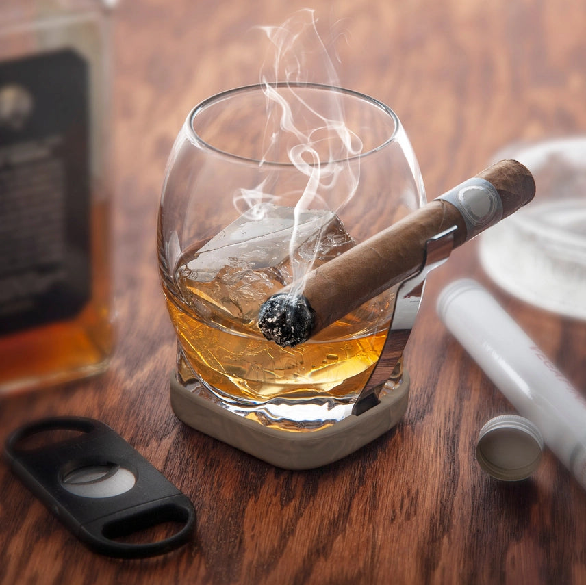 Whiskey Cigar Glass